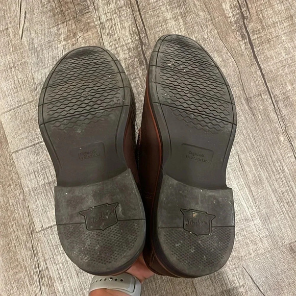 NWOB!! Men’s Florsheim - NORWALK - Plain Toe Oxford - Brown - Size 11.5M - Picture 7 of 9